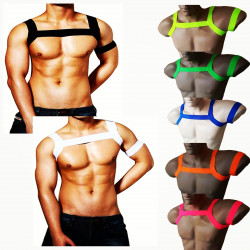 Alça de ombro masculino musculação Suporte Ombro Arreio Masculino Harness meaning Cuecas SexLord Underwear