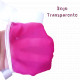 Cueca Jockstrap Bicolor Branco/Rosa com Bojo Transparente Cuecas SexLord Underwear