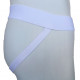 Cueca Jockstrap Bojo Frontal Plus Tule Transparente Branco Cuecas SexLord Underwear