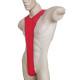 Cueca Strap Sexy Bodysuit com Suspensórios Fio Dental Vermelho Cuecas SexLord Underwear