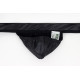Cueca Jock Suporte Atlético Sem Alça de Sustentação Atrás em Tecido Cirre Preto Respirável Cuecas SexLord Underwear